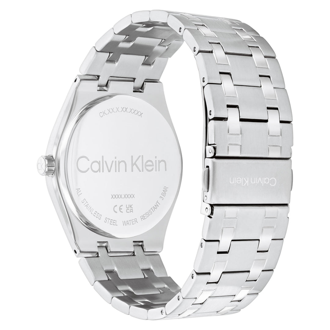 Calvin Klein Stainless Steel Green Dial Multi-function Men's Watch - 25200521