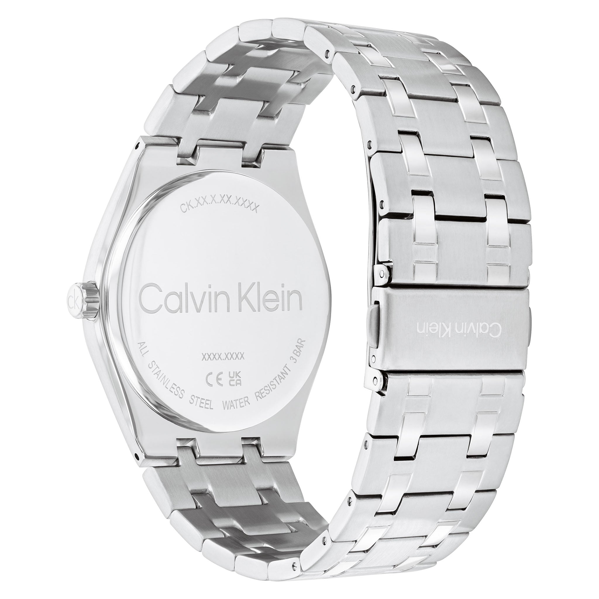 Calvin Klein Stainless Steel Green Dial Multi-function Men's Watch - 25200521