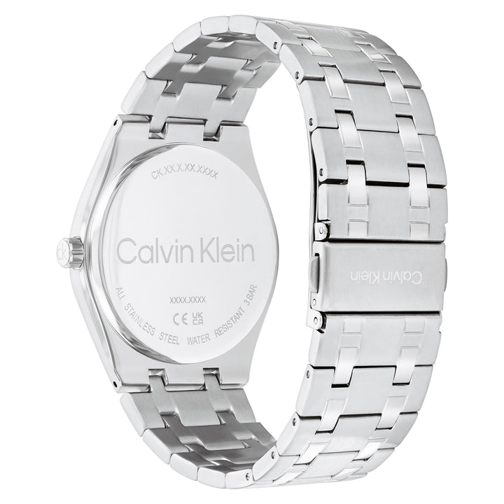Calvin Klein Stainless Steel Green Dial Multi-function Men's Watch - 25200521