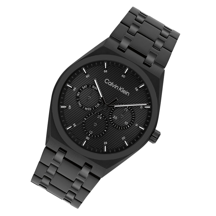Calvin Klein Black Steel Multi-function Men's Watch - 25200522