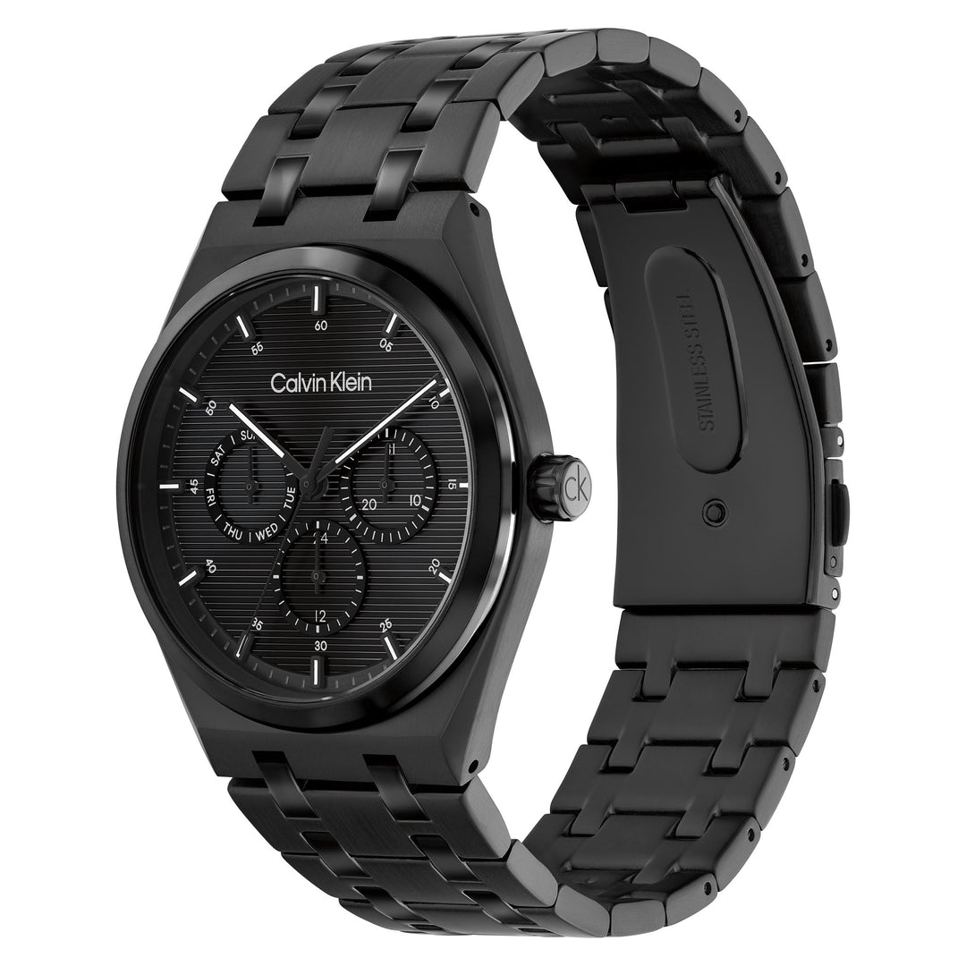 Calvin Klein Black Steel Multi-function Men's Watch - 25200522