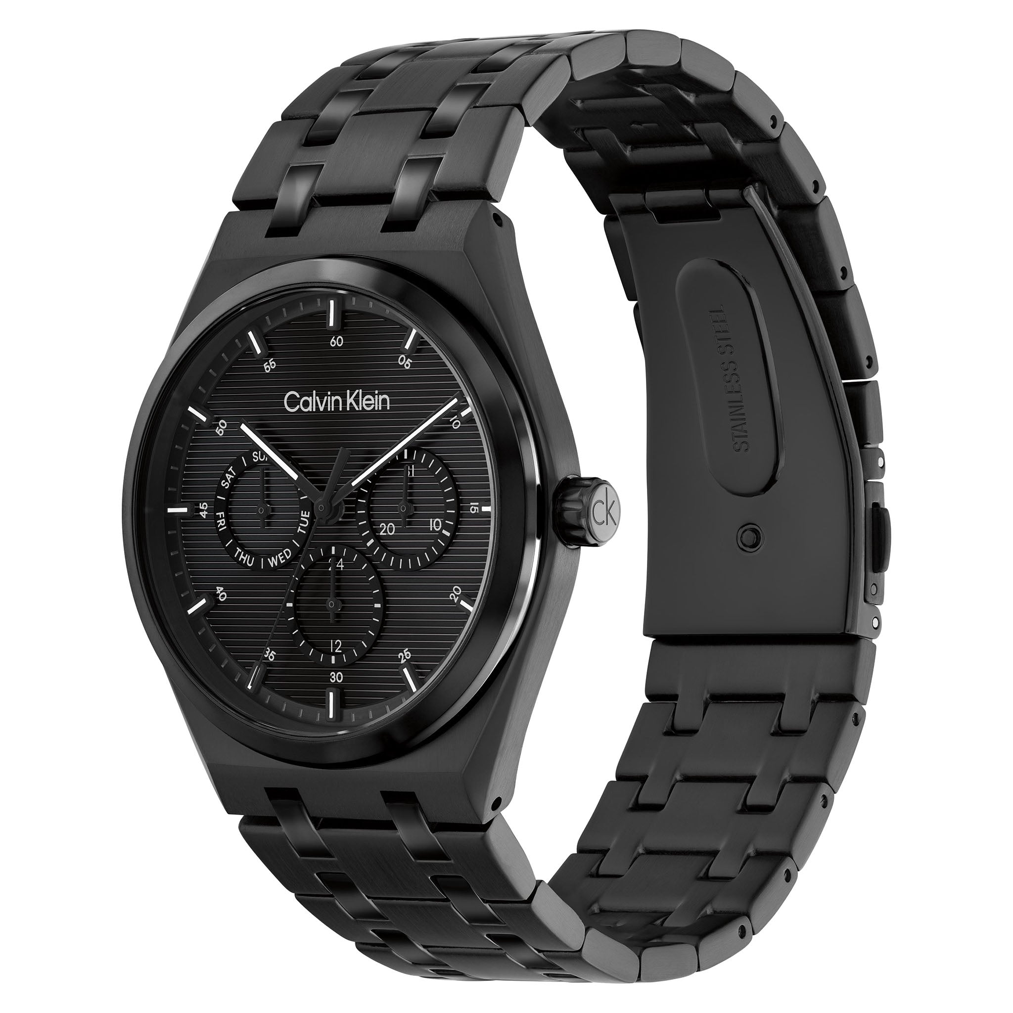 Calvin Klein Black Steel Multi-function Men's Watch - 25200522