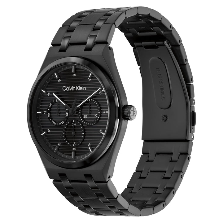 Calvin Klein Black Steel Multi-function Men's Watch - 25200522