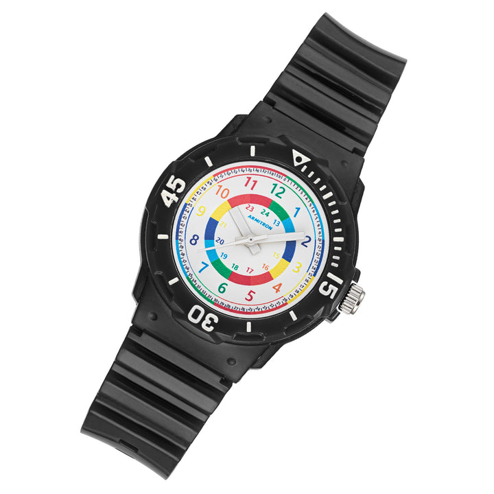 Armitron Black Resin Kids Watch - 271000BLK