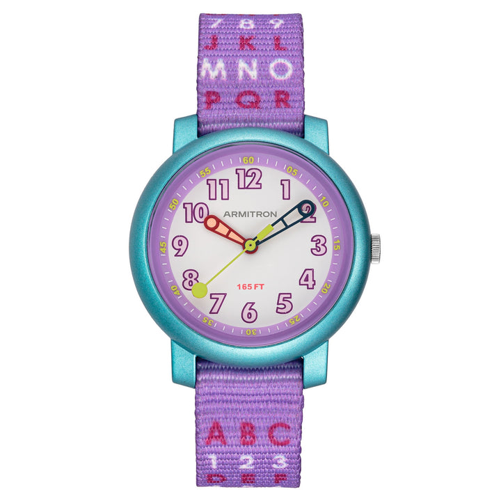 Armitron Purple Nylon Kids Watch - 271002LAV