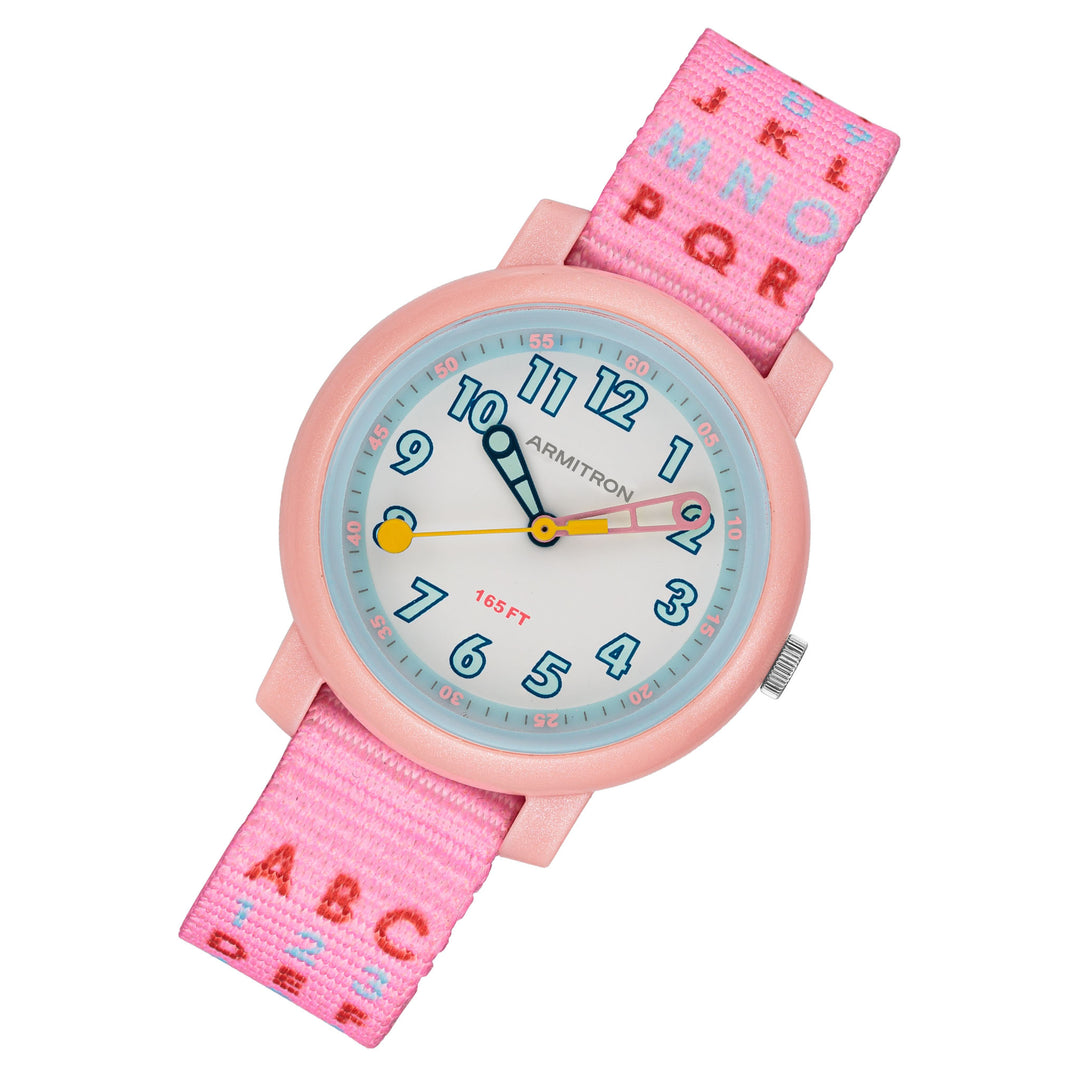 Armitron Pink Nylon Kids Watch - 271002PNK