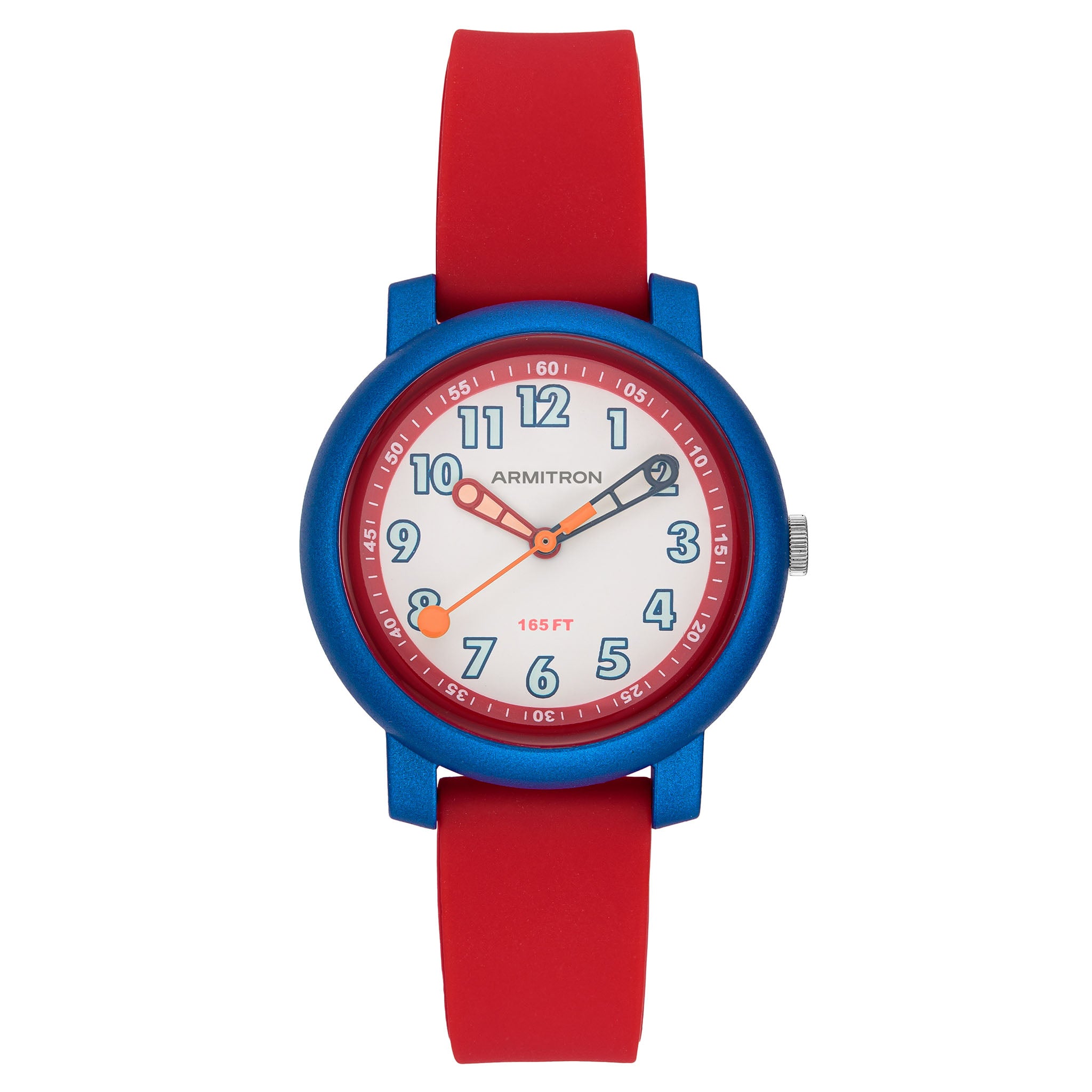 Armitron Plastic White Dial Plastic Kids Watch - 271003BRD