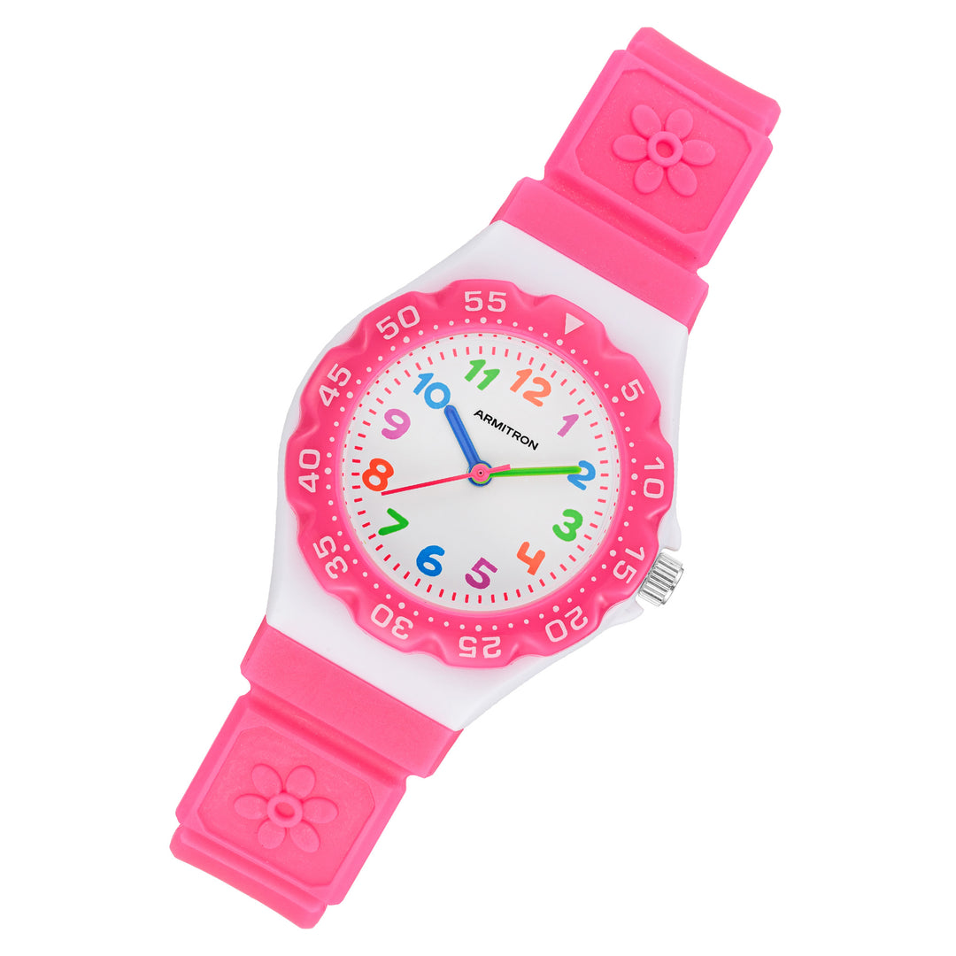 Armitron Pink Resin Kids Watch - 271007WPK