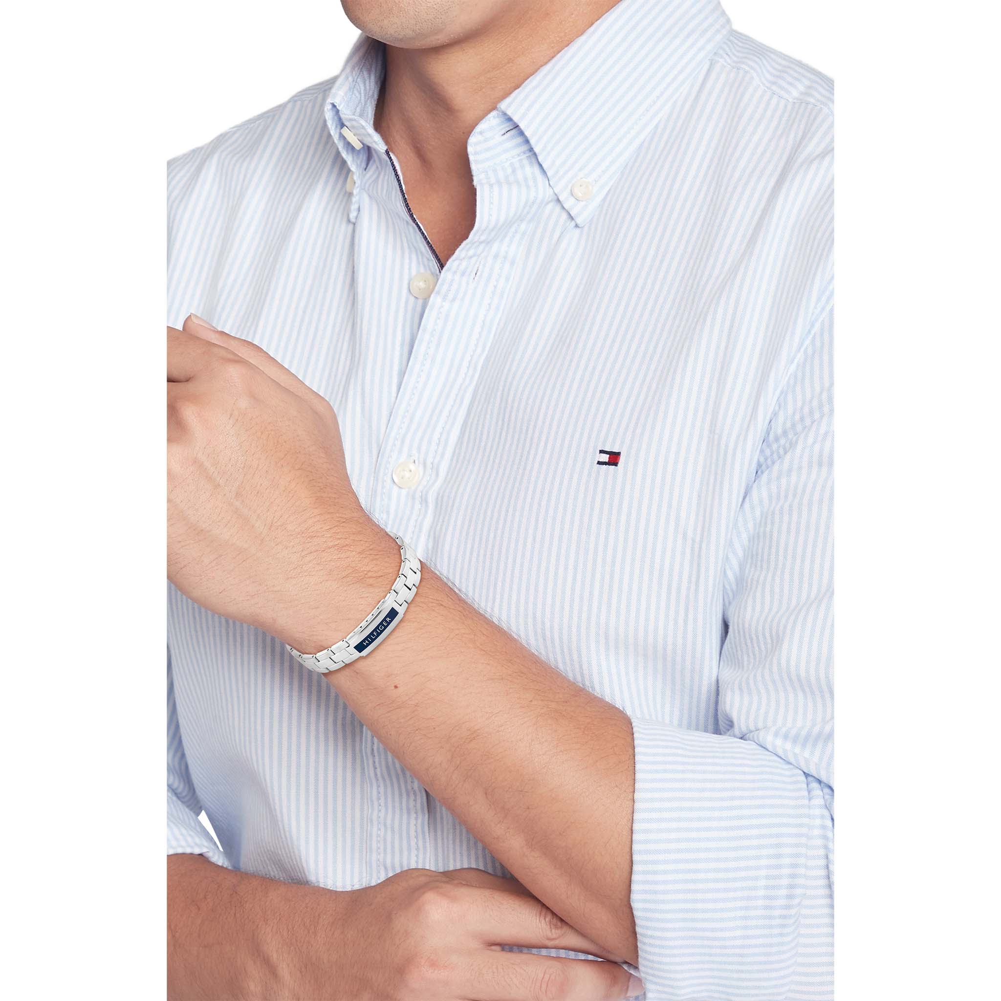 Tommy Hilfiger Jewellery Stainless Steel Men's Link Bracelet
