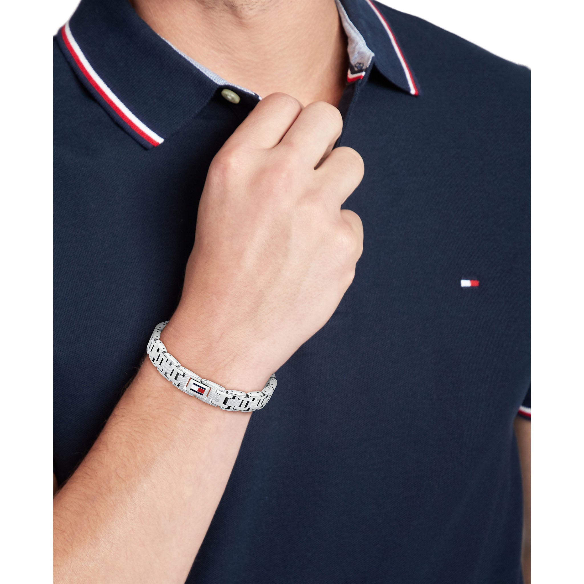 Tommy Hilfiger Jewellery Stainless Steel Men's Link Bracelet - 2790682