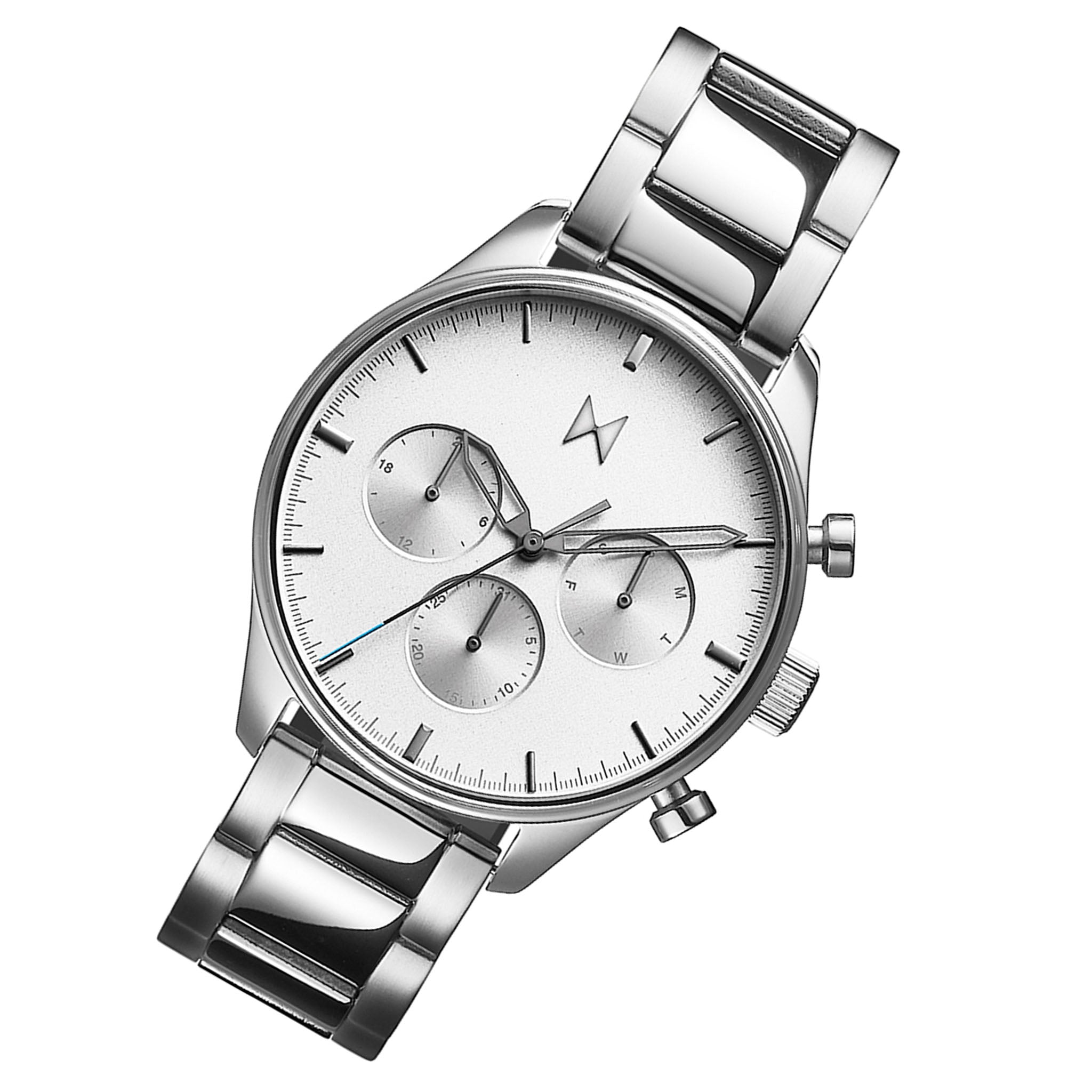 MVMT Stainless Steel Light Grey Dial Multi-function Men's Watch - 28000230D