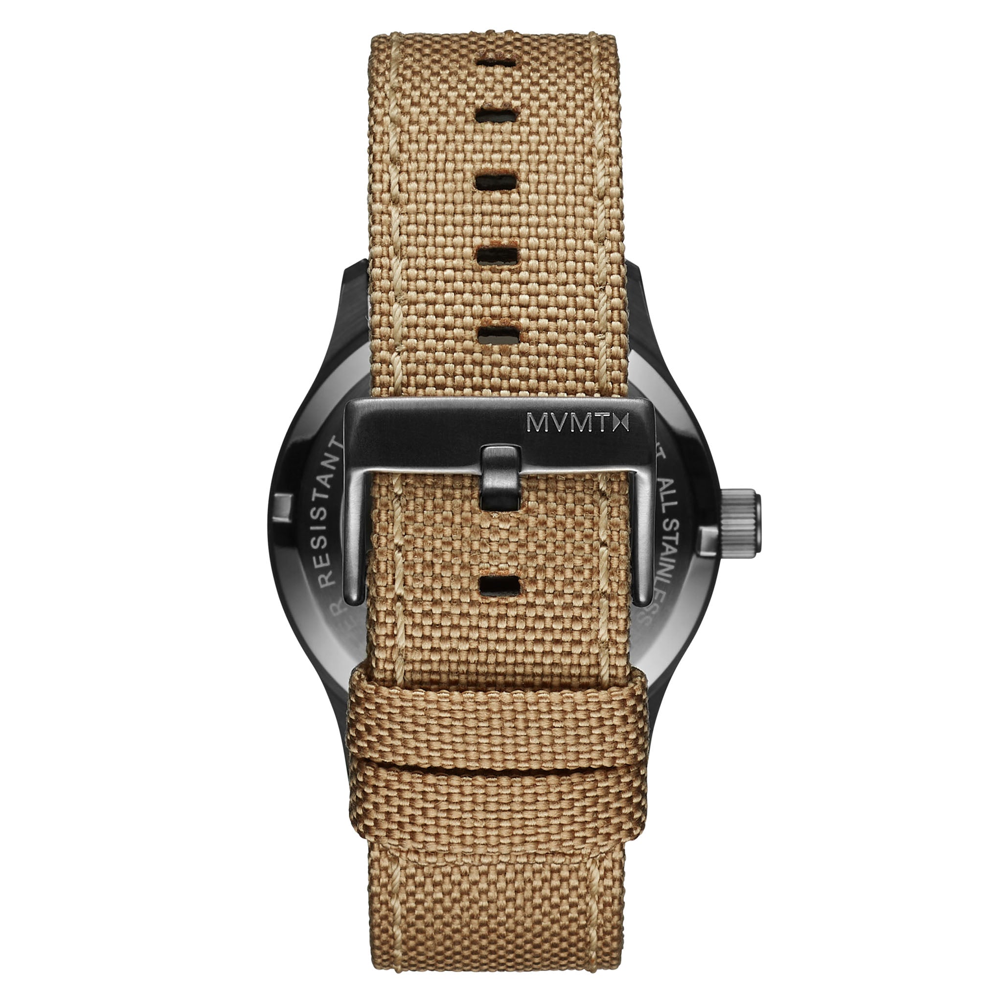 MVMT Beige Nylon Black Dial Men's Watch - 28000367D