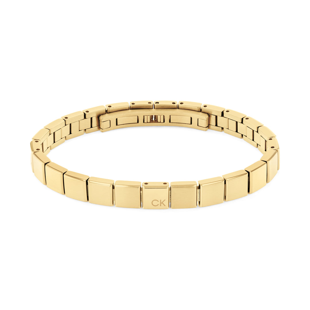 Calvin Klein Jewellery Gold Steel Men's Link Bracelet - 35000489