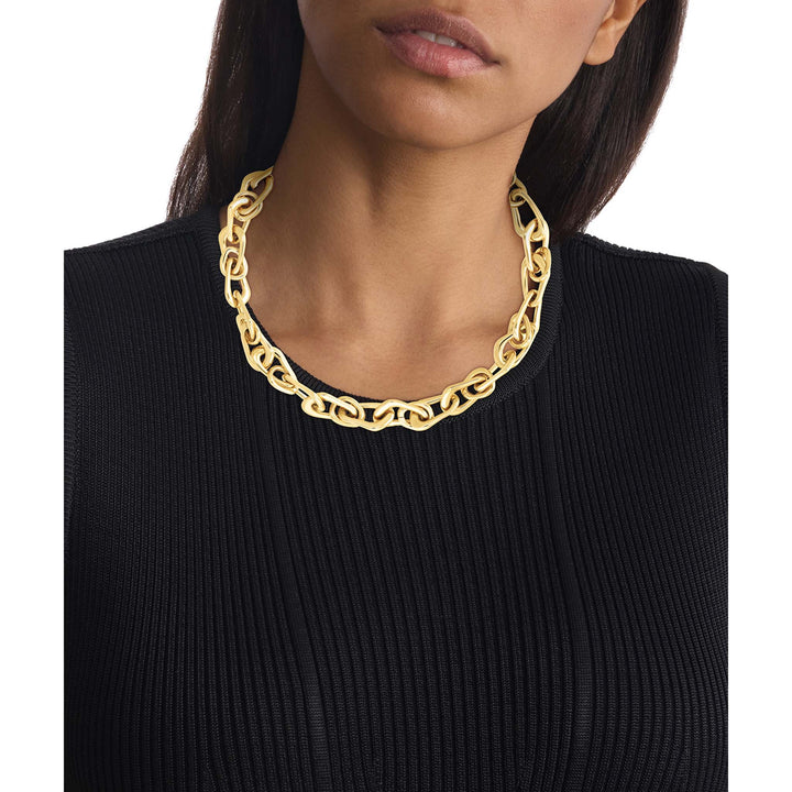 Calvin Klein Jewellery Gold Steel Women's Statement Necklace - 35000746