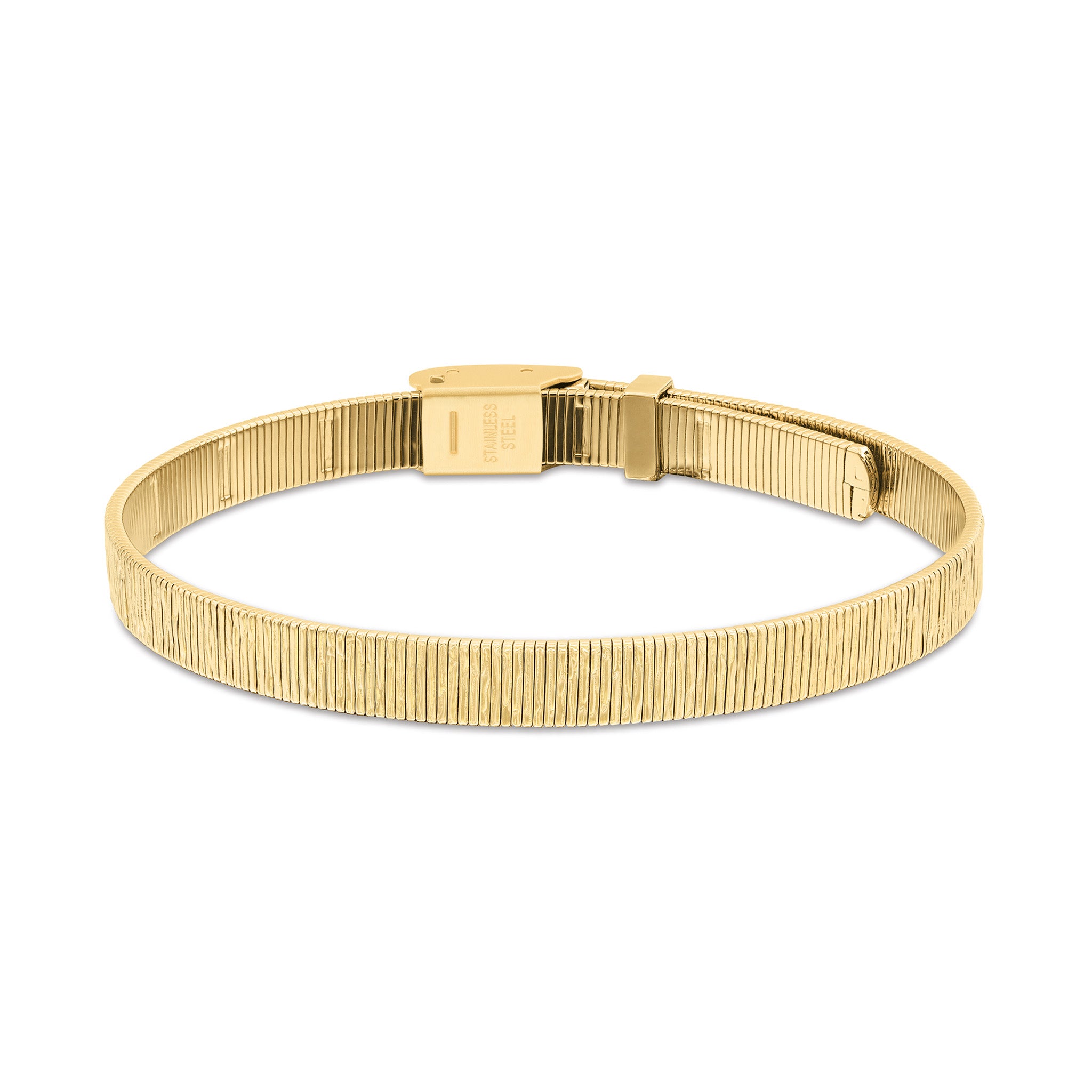 Calvin Klein Jewellery Gold Steel Women's Mesh Bracelet - 35001008