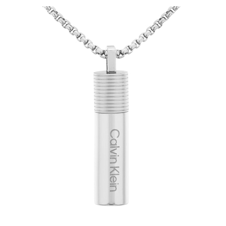 Calvin Klein Jewellery Stainless Steel Men's Pendant with Chain Necklace - 35100024