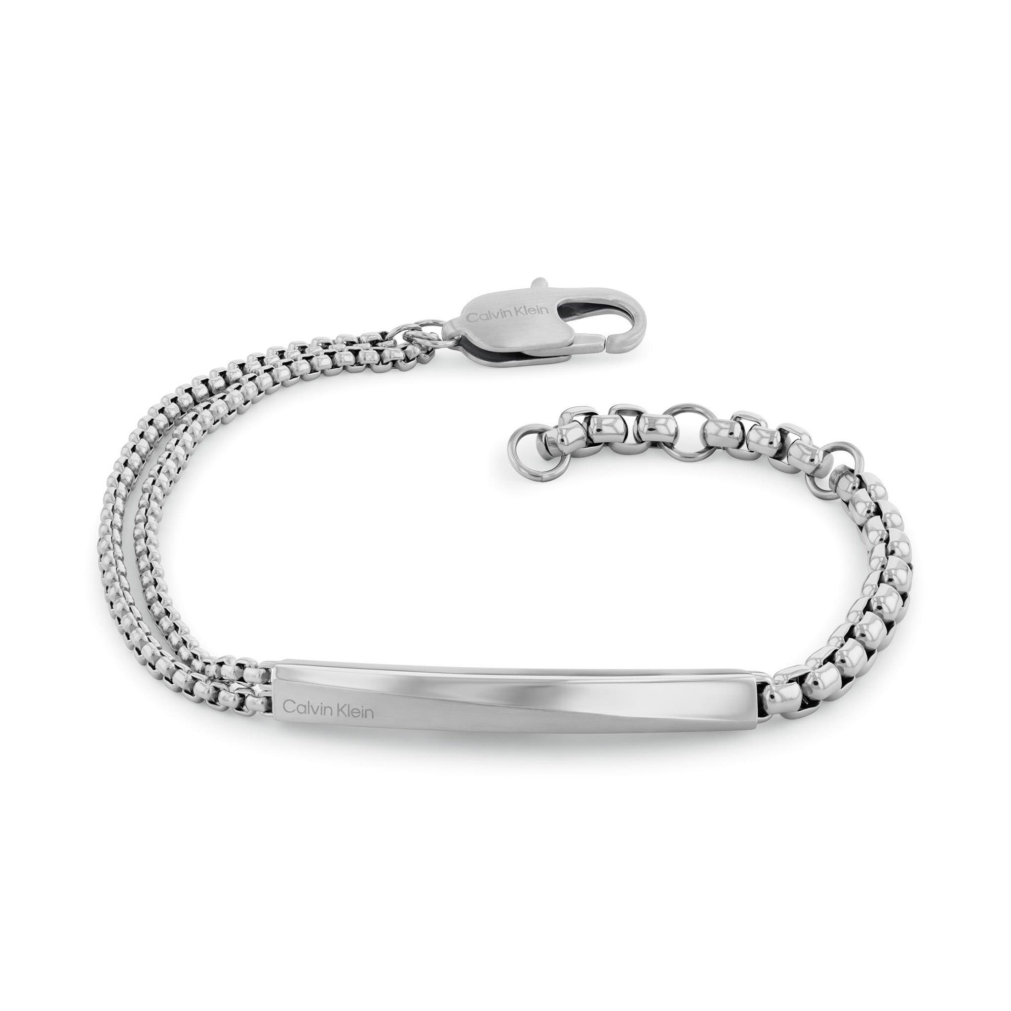Calvin Klein Jewellery Stainless Steel Men's Id Bracelet - 35100058