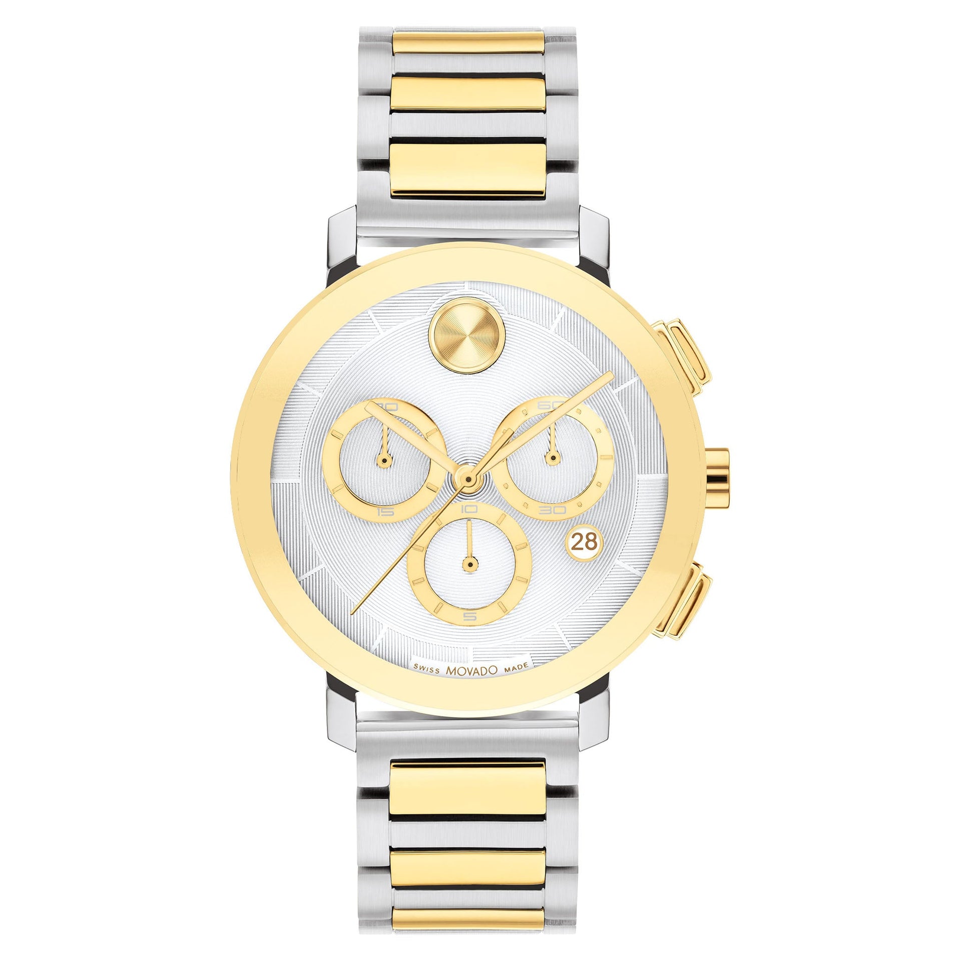 Two Tone Movado Afterpay Movado Two-Tone Steel Silver Dial