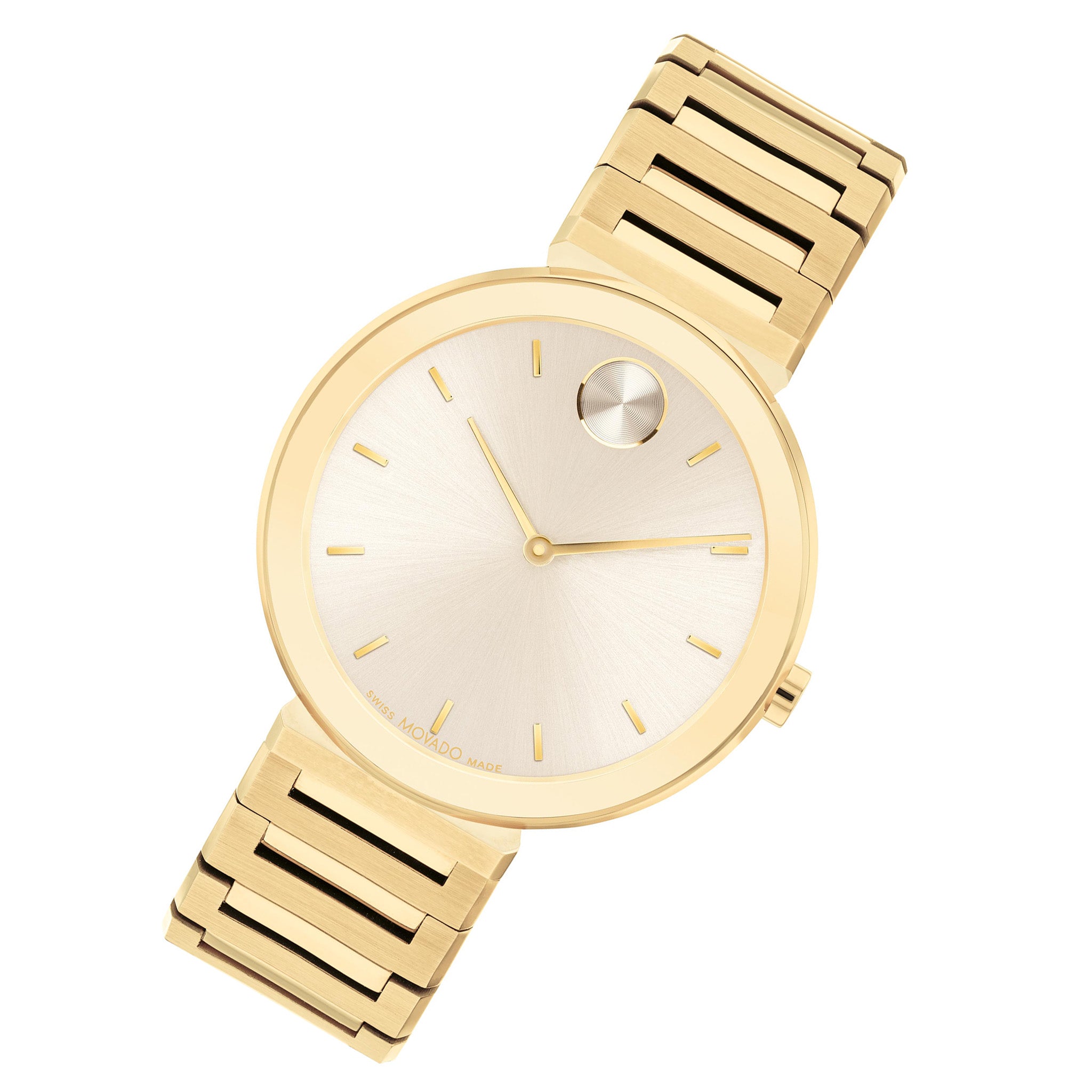 Movado Light Gold Steel Taupe Dial Women's Swiss Made Watch Movado Light Gold Steel Taupe Dial Women's Swiss Made Watch