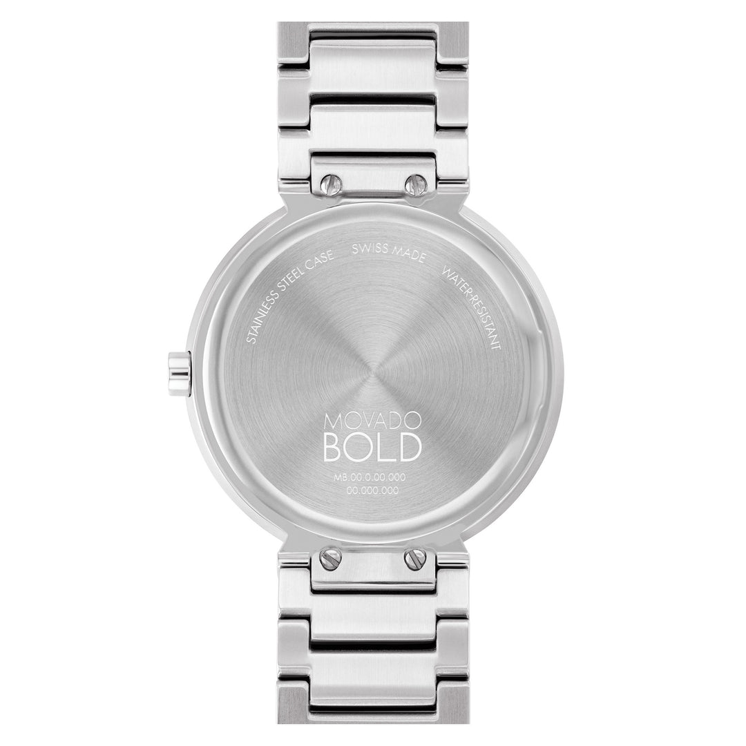 Movado Stainless Steel Silver Dial Women's Swiss Made Watch - 3601090