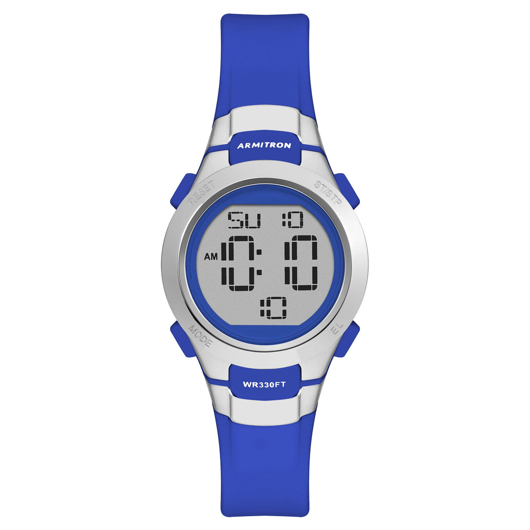 Armitron Blue Plastic Kids Digital Watch - 457012BLU