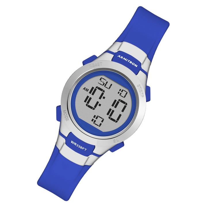 Armitron Blue Plastic Kids Digital Watch - 457012BLU