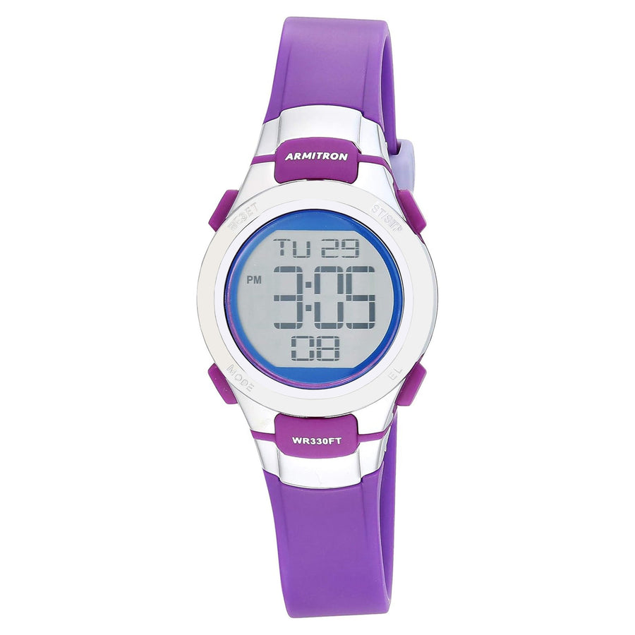 Armitron Purple Plastic Kids Digital Watch - 457012BPR