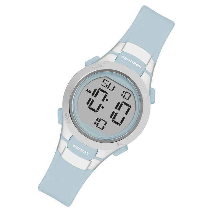 Armitron Light Blue Plastic Kids Digital Watch - 457012LBL