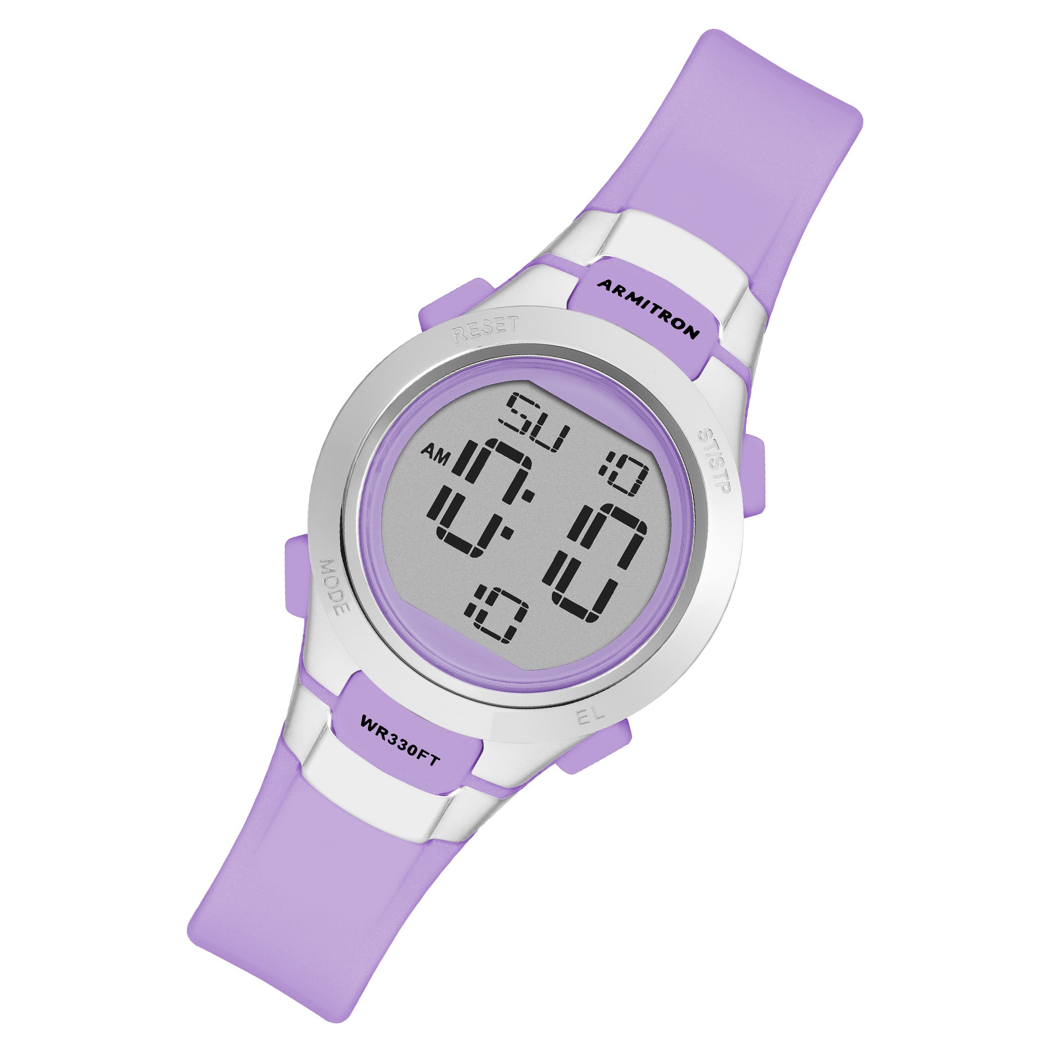 Armitrob Purple Plastic Band Digital Kids Watch - 457012PRSV