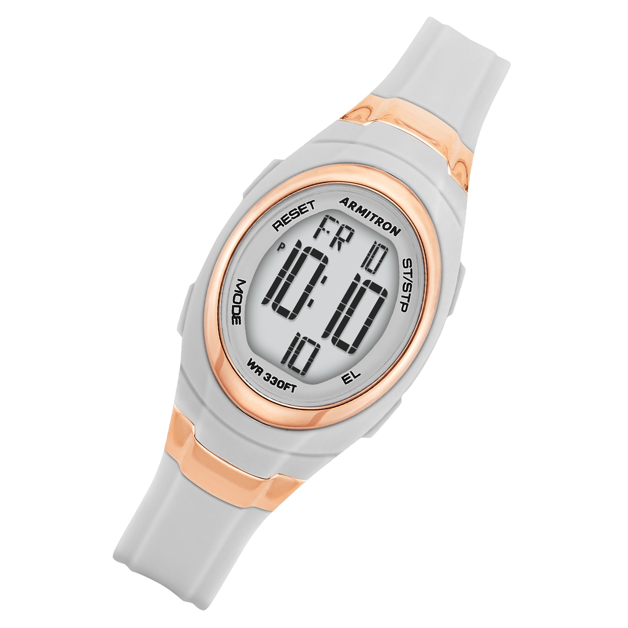 Armitron Plastic Blue Dial Plastic Ladies Watch - 457034PBL