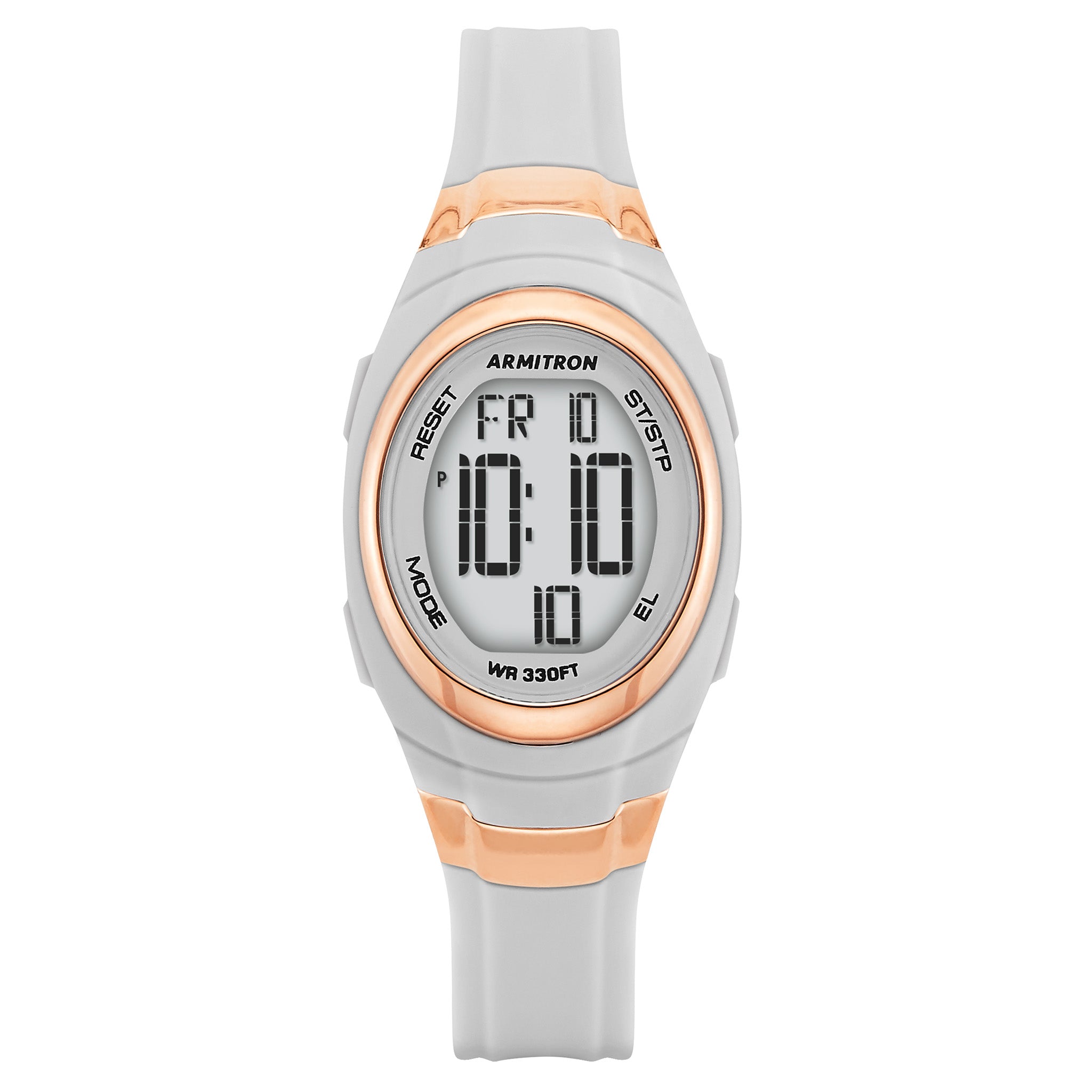 Armitron Plastic Blue Dial Plastic Ladies Watch - 457034PBL