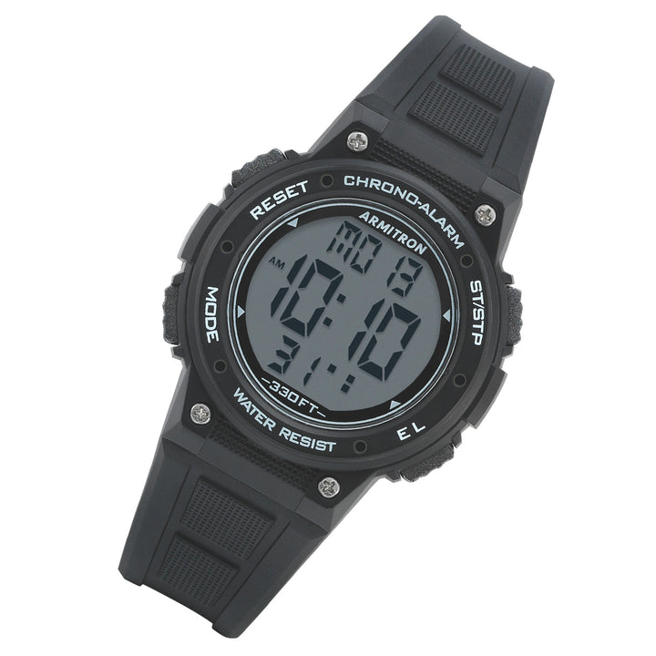 Armitron Black Plastic Kids Digital Watch - 457086BLK