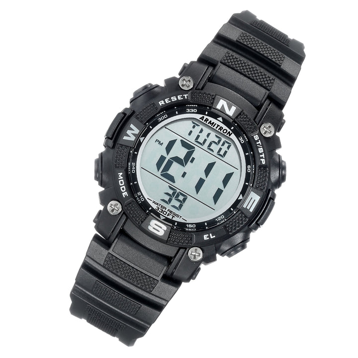 Armitron Black Plastic Kids Digital Watch - 457099BLK