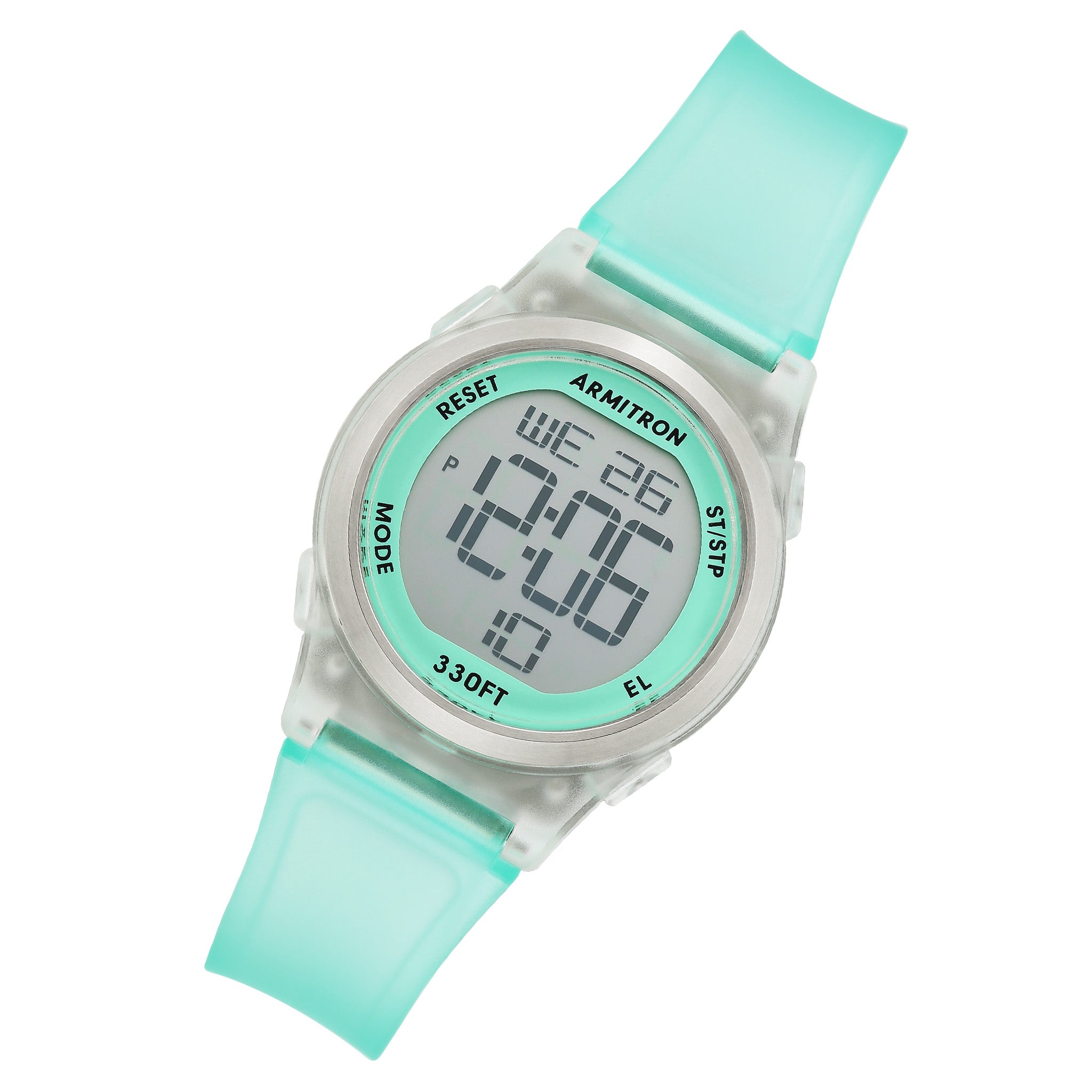 Armitron Teal Plastic Band Digital Kids Watch - 457102TTL