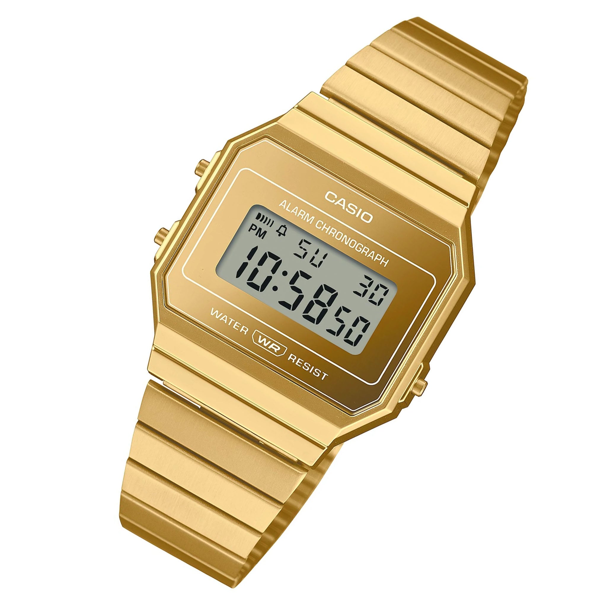 Casio Gold Tone Steel Digital Women's Watch - A700WEVG-9A