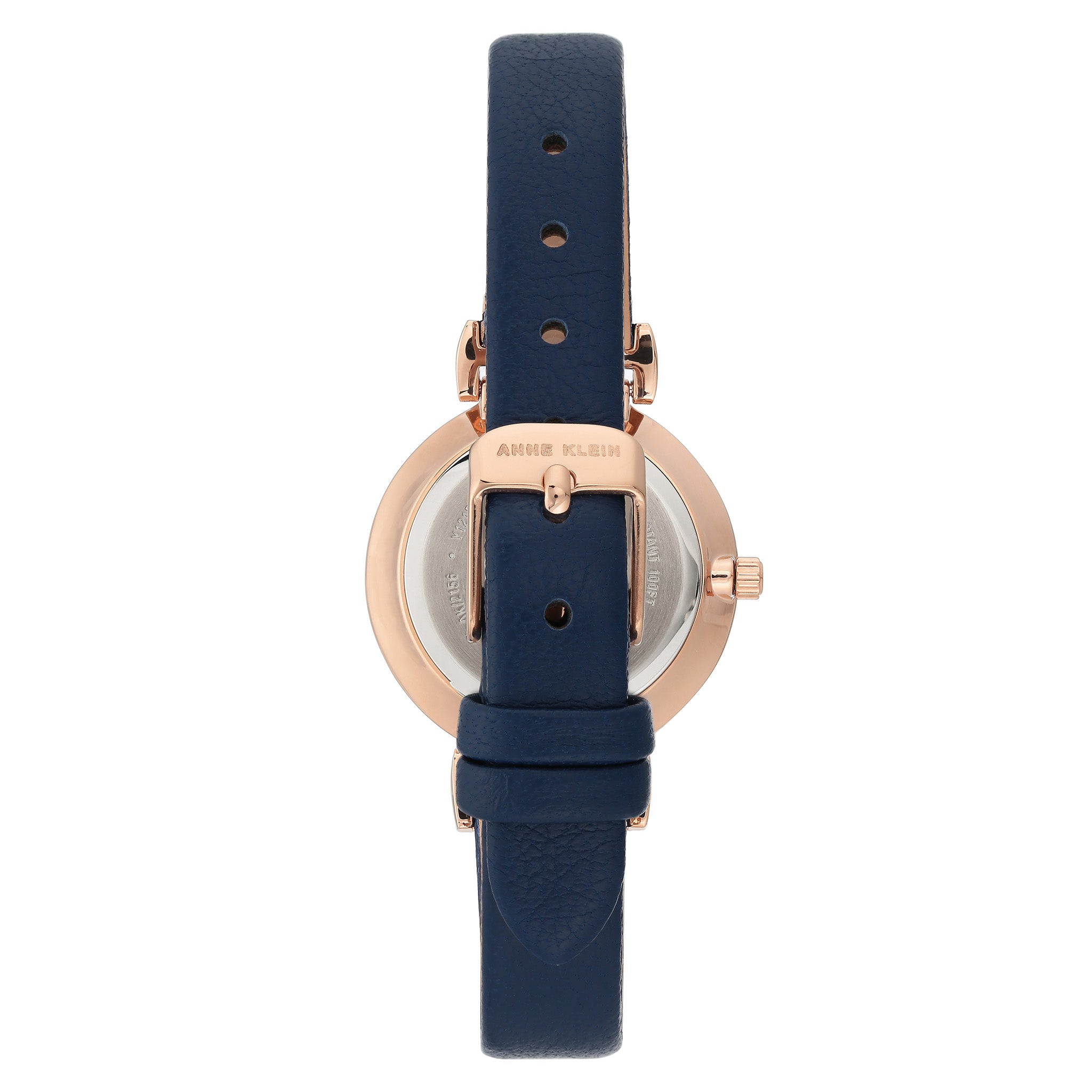 Anne Klein Navy Leather Women's Watch - AK2156NVRG