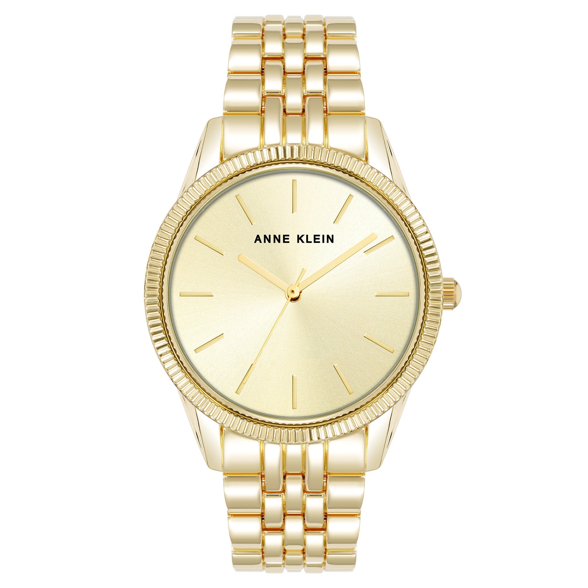 Anne Klein Gold Tone Alloy Women's Watch - AK5094CHGB
