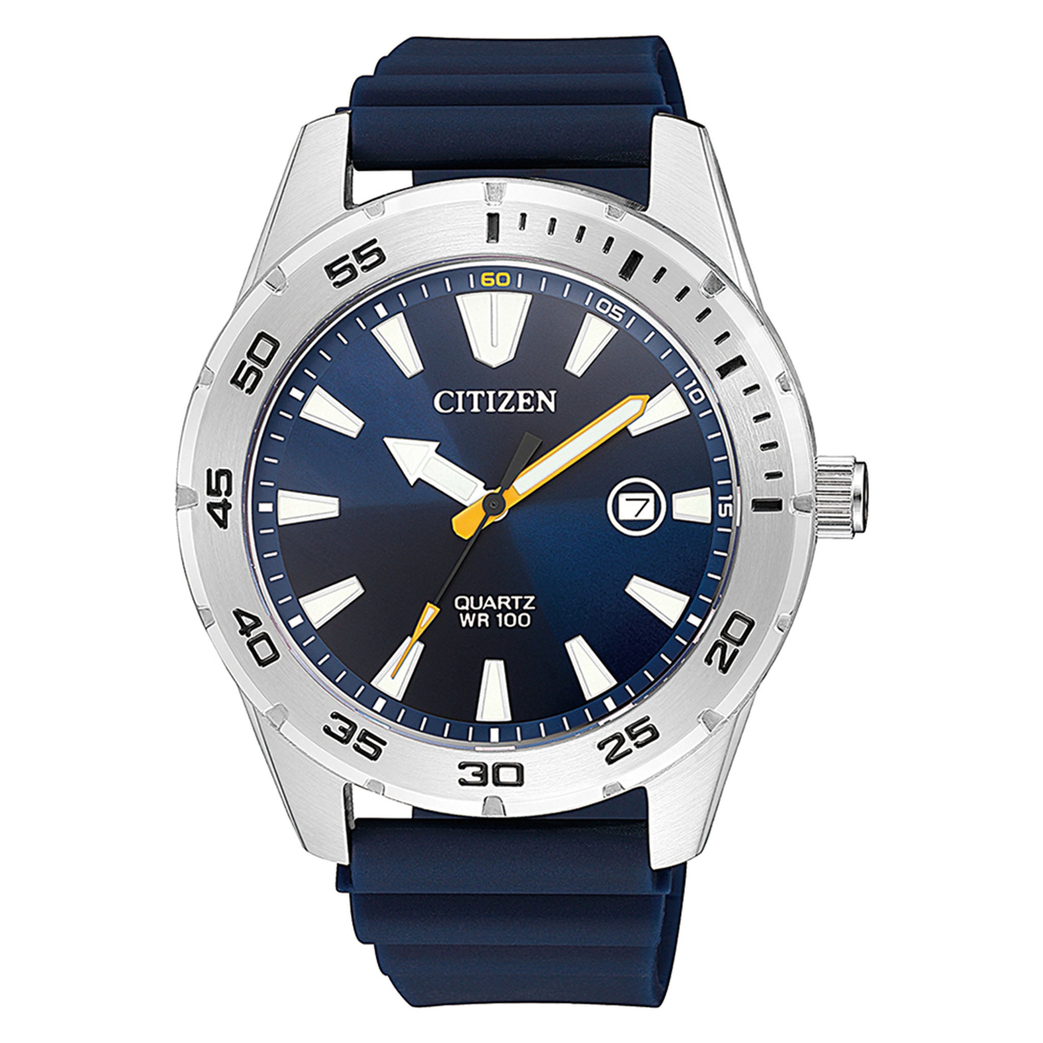 Citizen Blue Silicone Men's Watch - BI1041-22L