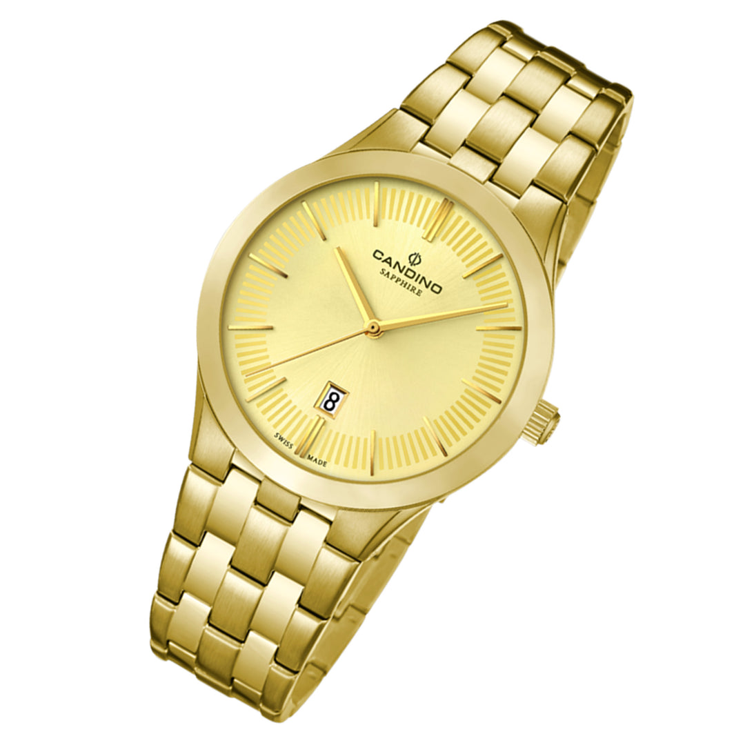 Candino Gold Steel Women's Swiss Made Watch - C4545/2