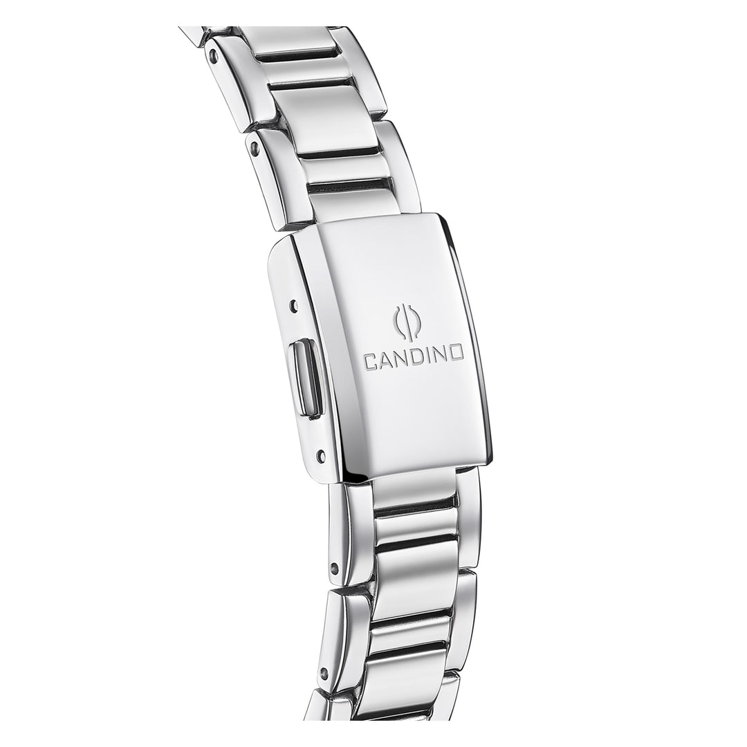 Candino Silver Steel MOP Dial Women's Swiss Made Watch - C4738/1