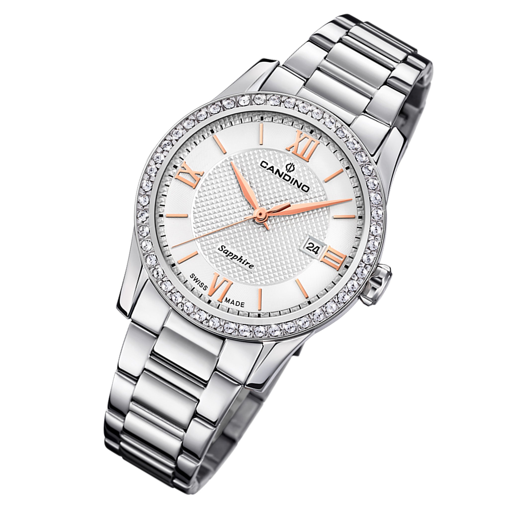 Candino Silver Steel Women's Swiss Made Watch - C4740/1