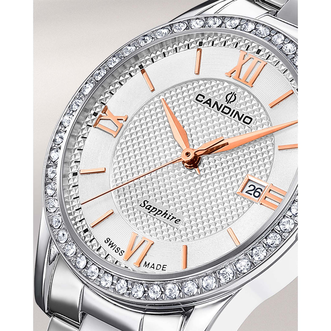 Candino Silver Steel Women's Swiss Made Watch - C4740/1