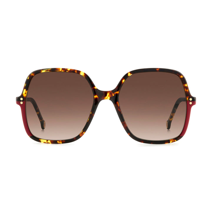 Carolina Herrera Women's Sunglasses Square Frame Brown SF Lens - Her 0244/S