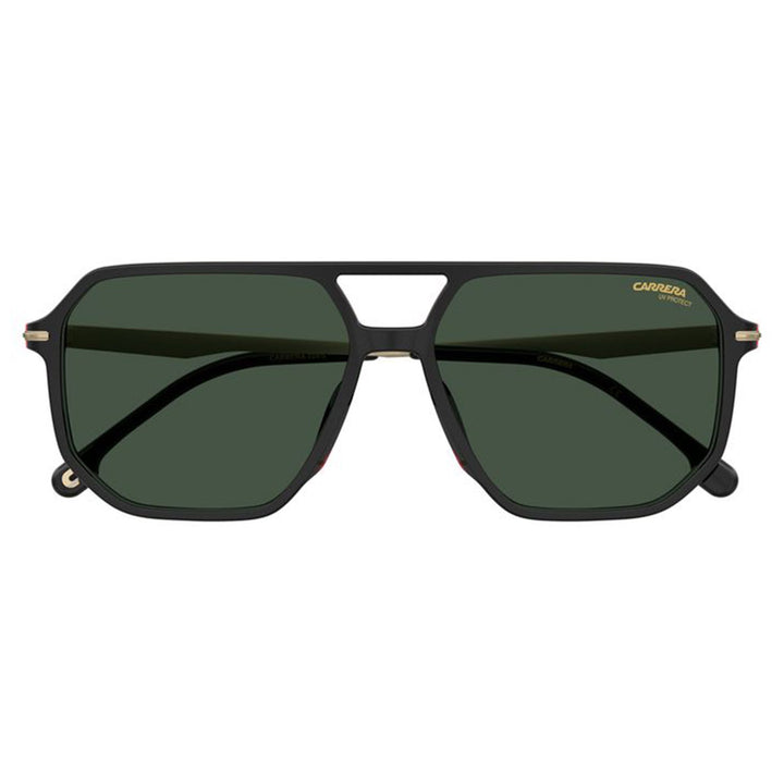 Carrera Men's Sunglasses Square Double Bridge Frame Green Lens - Carrera 324/S