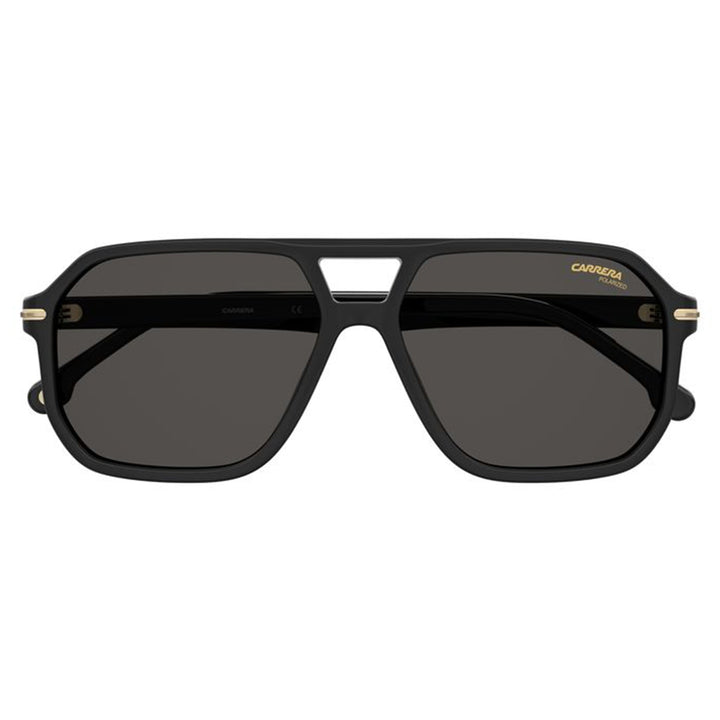 Carrera Men's Sunglasses Square Double Bridge Frame Grey  Lens - Carrera 302/S