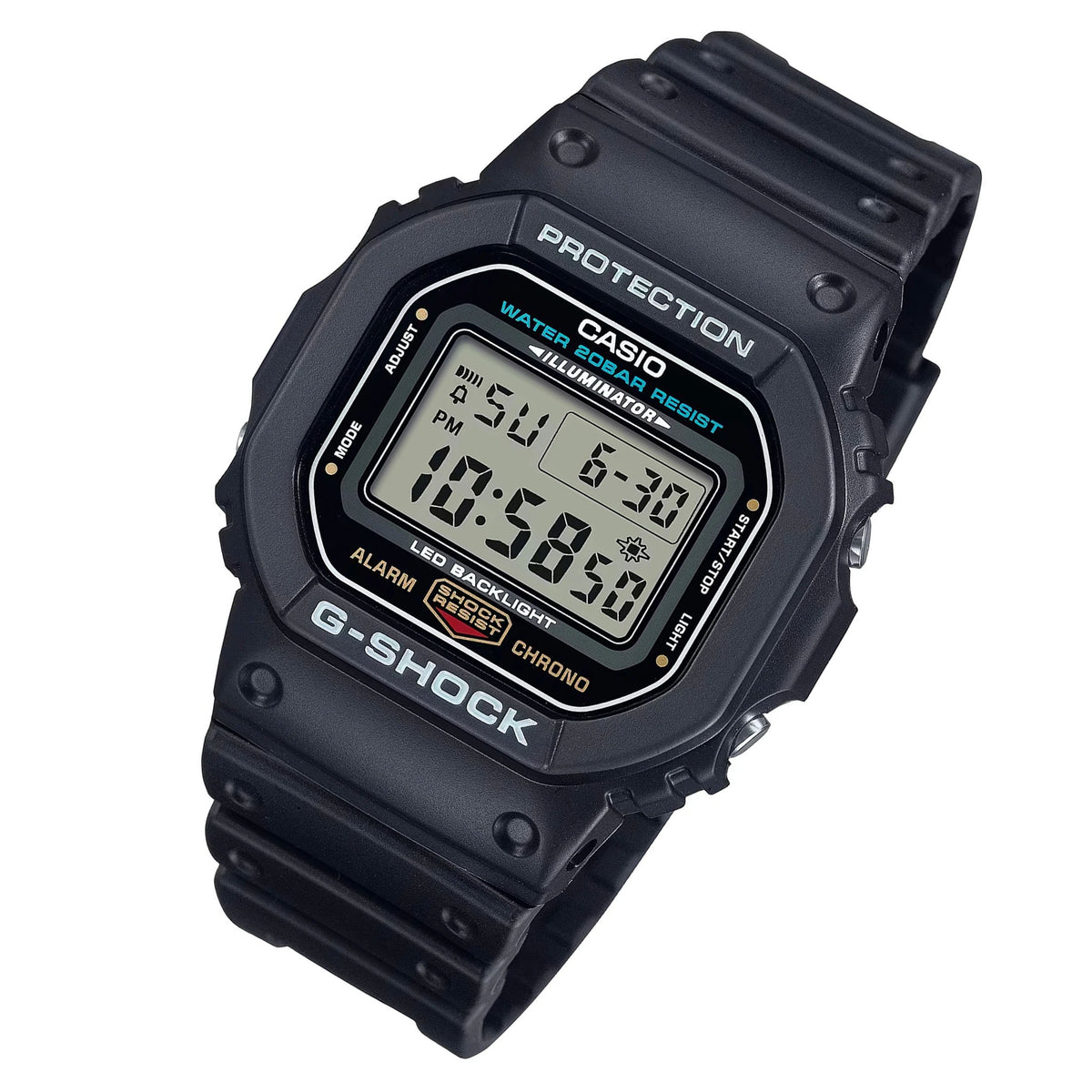 Casio G-SHOCK Black Resin Digital Men's Watch - DW5600UE-1D