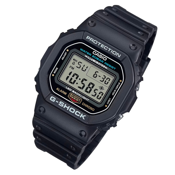 Casio G-SHOCK Black Resin Digital Men's Watch - DW5600UE-1D