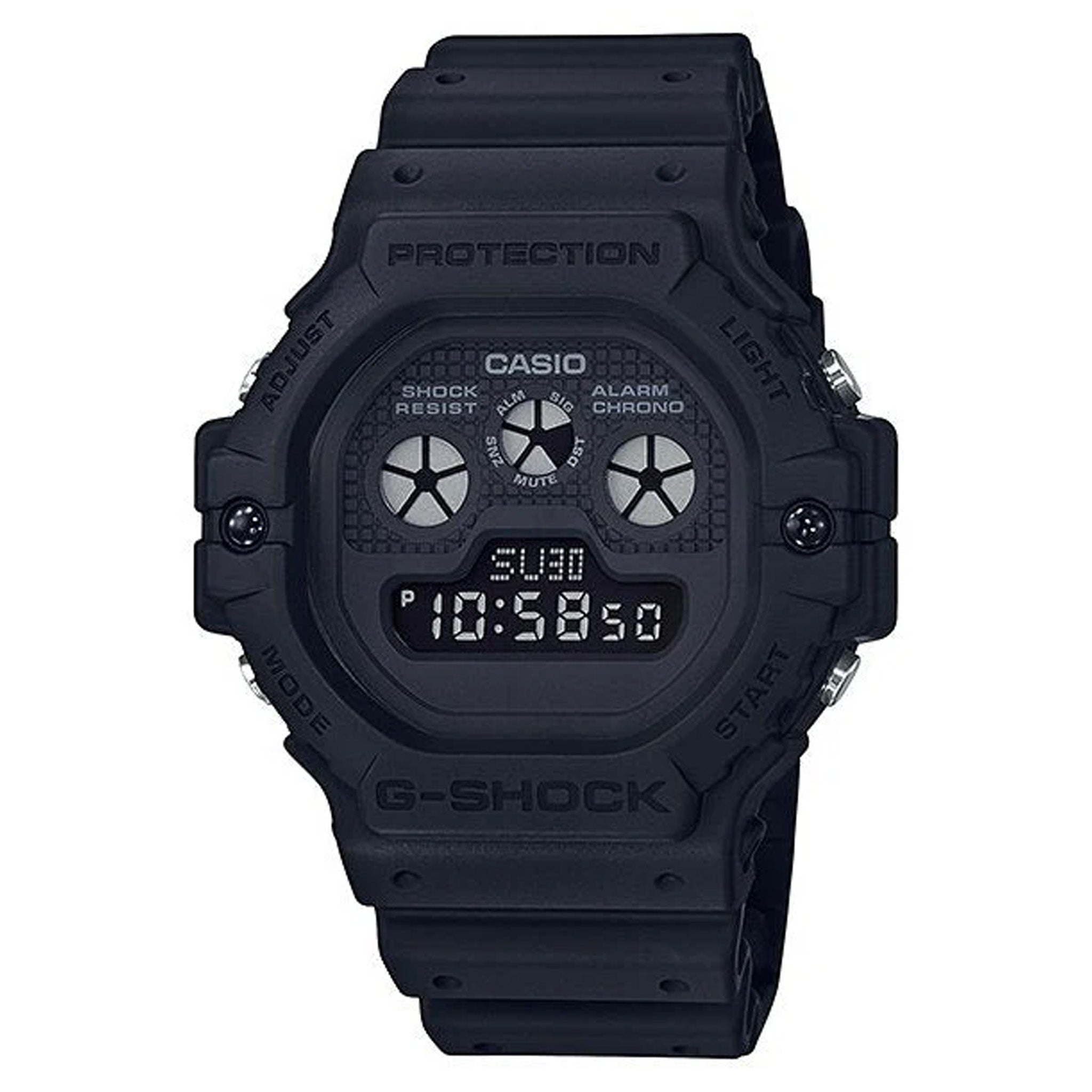 Casio G-SHOCK Black Resin Digital Men's Watch - DW5900BB-1D