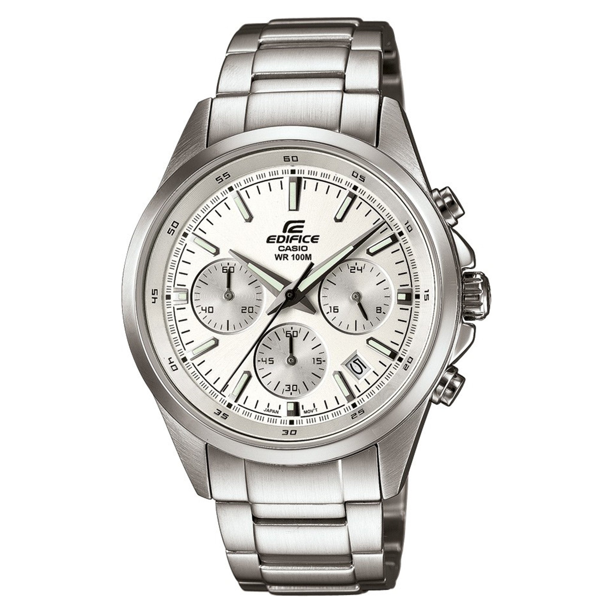 Casio edifice outlet stainless steel