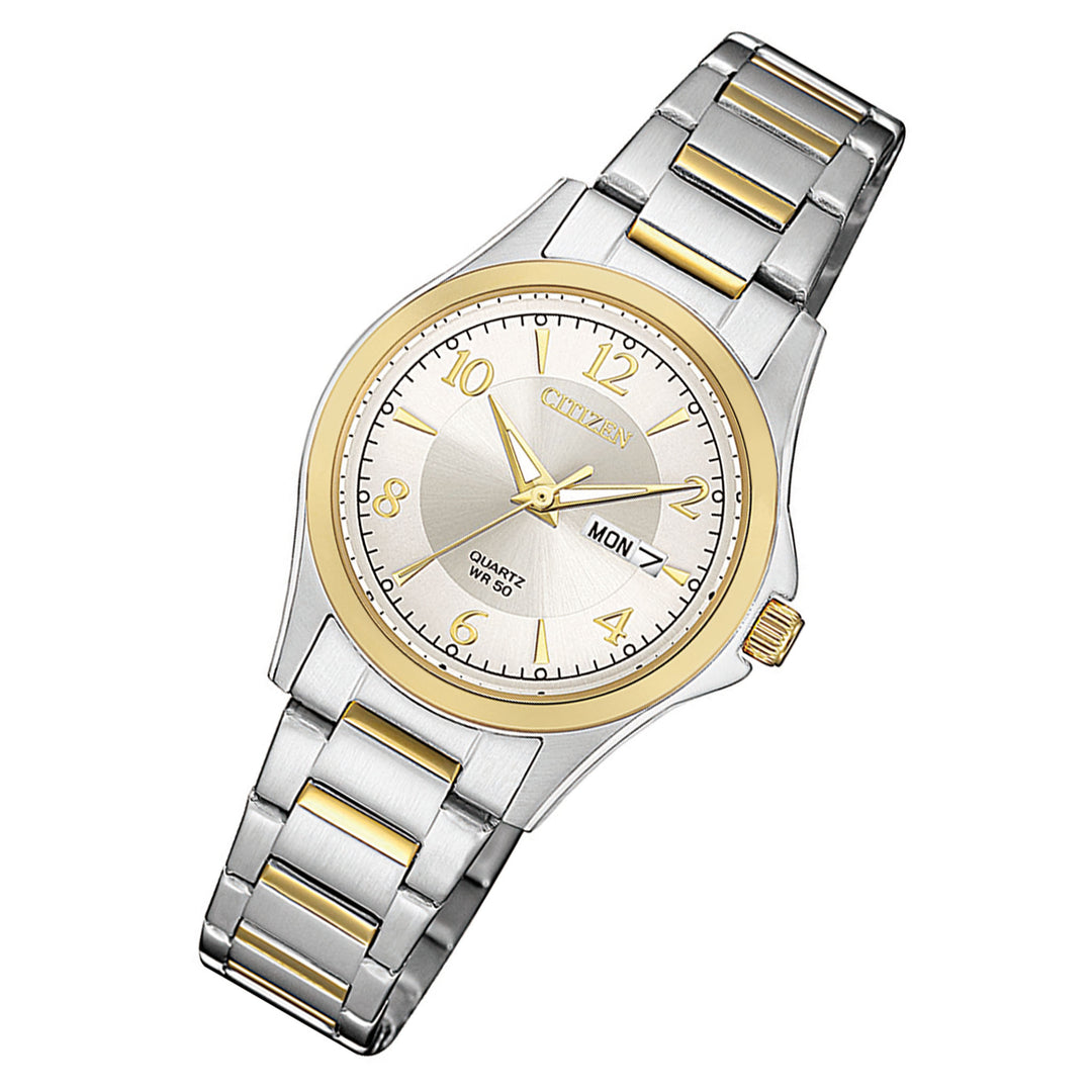 Citizen Two-Tone Stainless Steel Women's Watch - EQ0595-55A
